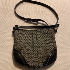 Coach logo crossbody